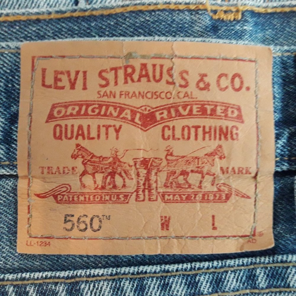 Two Pair Levi's 360 Jeans 48X30 Zipper